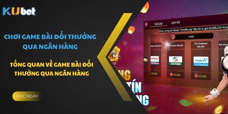 Đổi thưởng thông qua ngân hàng điện tử