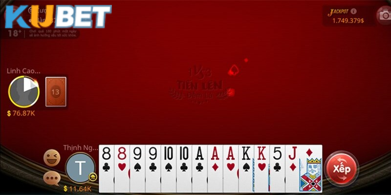 Thông tin chung về bài tiến lên online Kubet