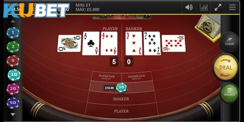 Cập nhật chuỗi kết quả baccarat để cược chính xác