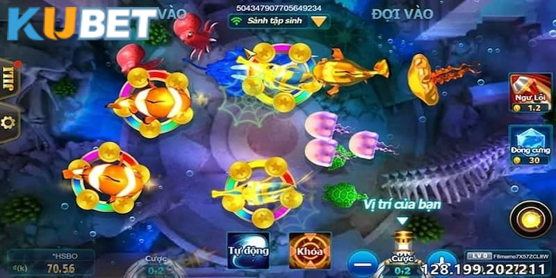 Đồ họa game bắn cá Jackpot chân thật, cực đẹp