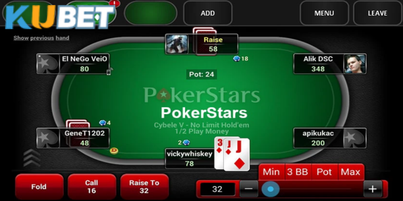 Nắm vững quy tắc đánh bài poker online tại Kubet